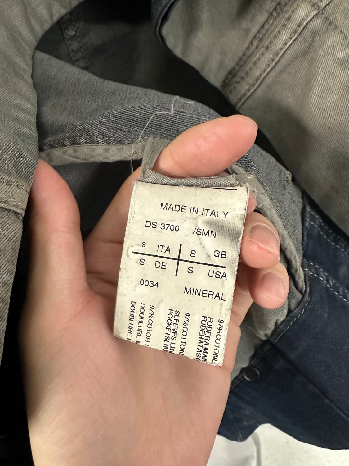 릭오웬스 다크쉐도우 슬레이브 자켓 상품이미지10