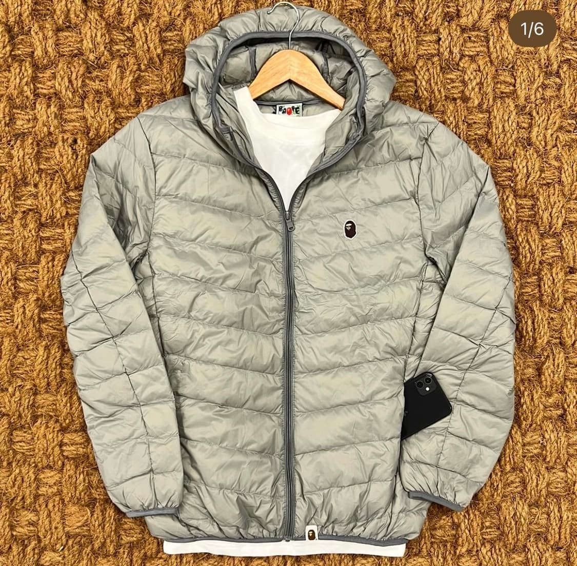 베이프 경량패딩  상품이미지1