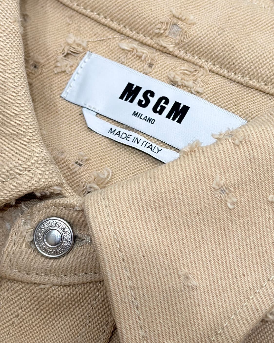 MSGM 이태리 데미지 자켓 상품이미지7