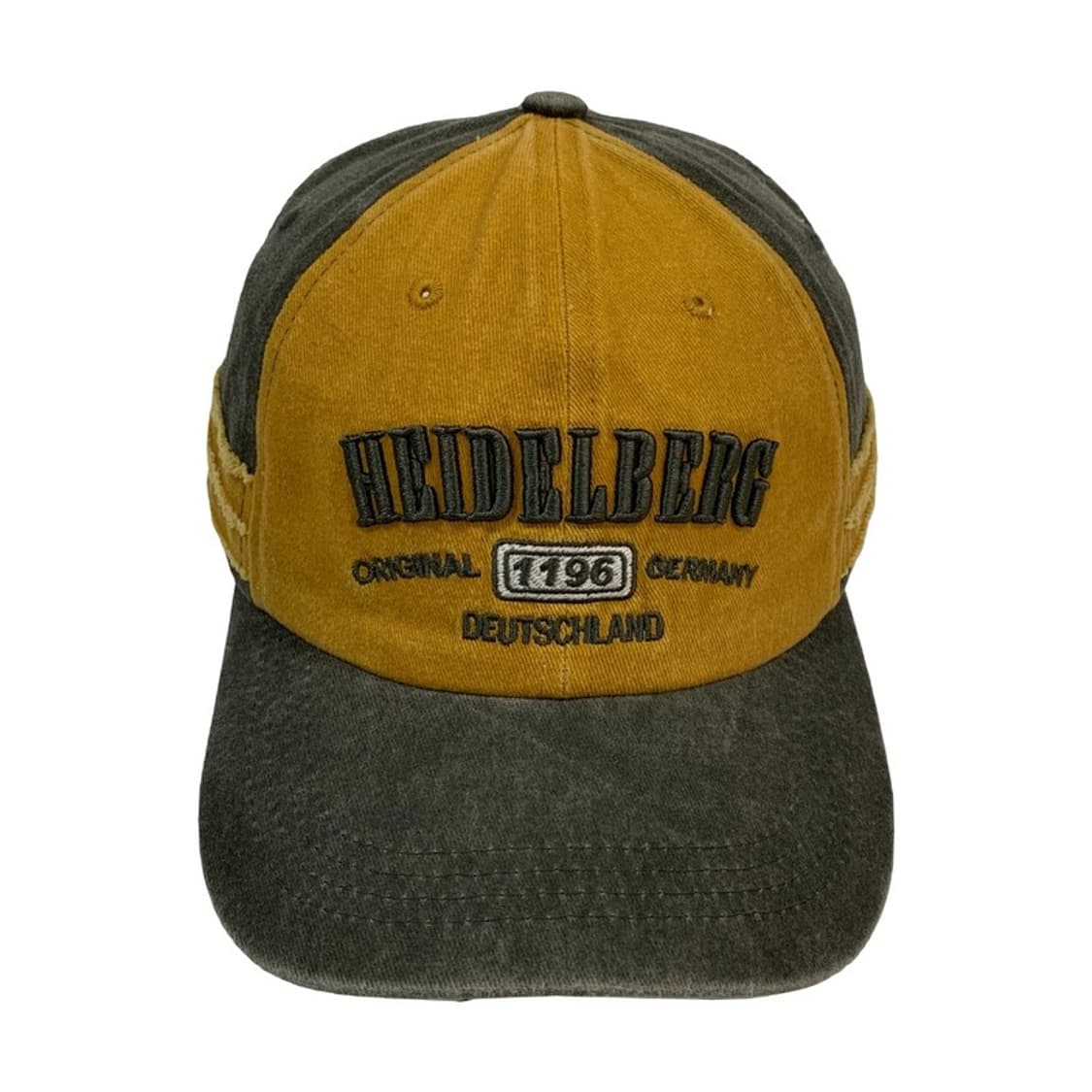 빈티지 하이델베르크 투톤 워싱 아메카지 볼캡 상품이미지1