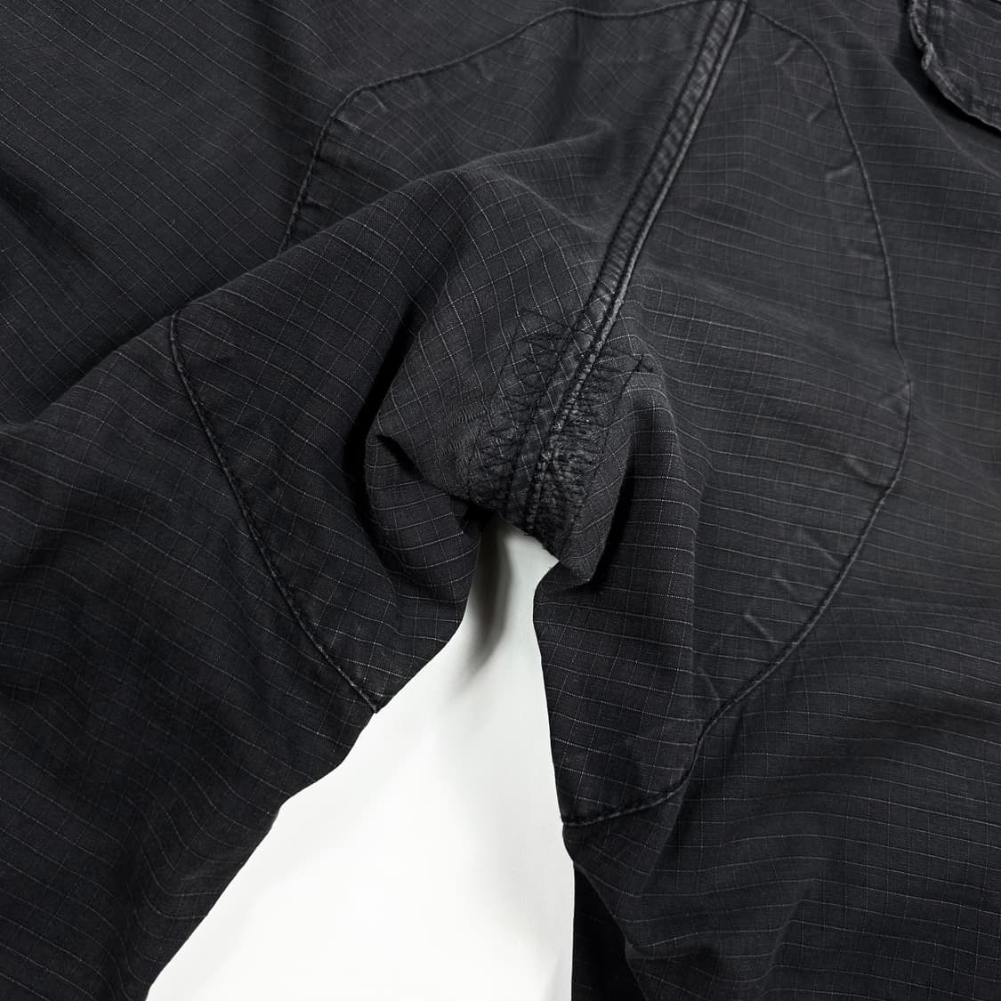 (수선존재, 34) 칼하트 wip 오리지널 립스탑 카고팬츠 블랙 상품이미지6