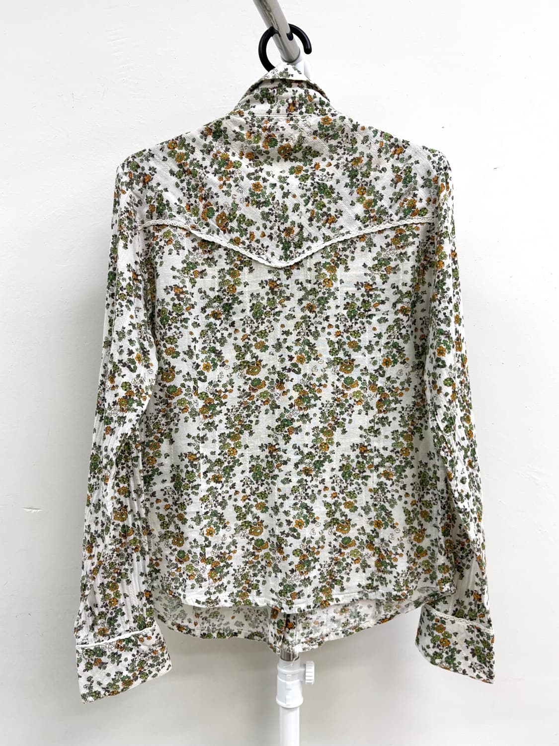 빈티지 웨스턴 플로럴 셔츠 상품이미지7