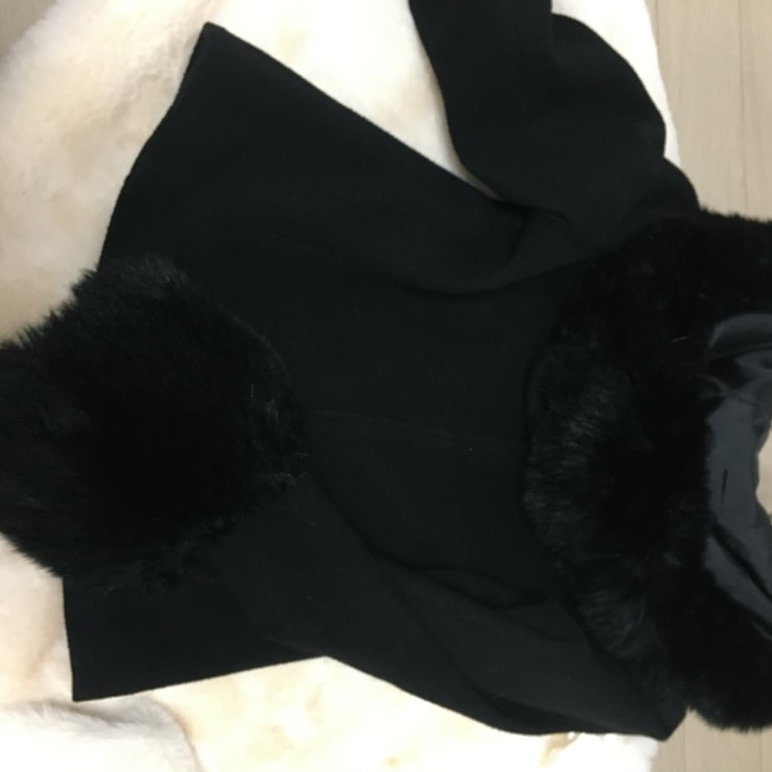 세실맥비 숏코트 블랙 도트 갸루 대장 일브 y2k 상품이미지6