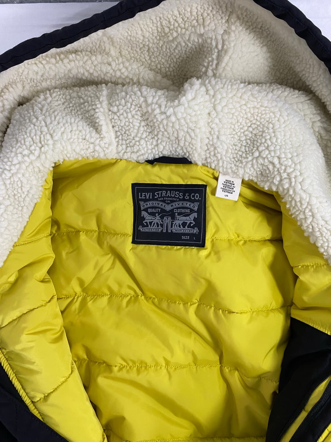 리바이스 Levi’s 유틸리티 롱패딩 자켓 L 상품이미지3