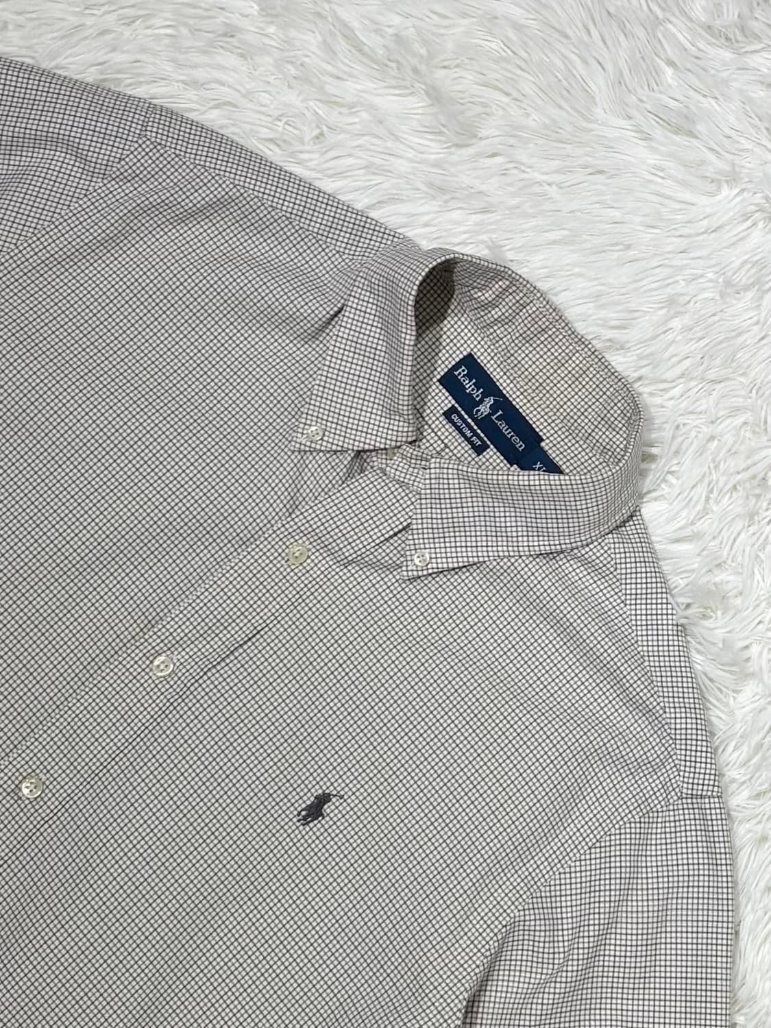 폴로랄프로렌 그레이포니 체크 반팔 셔츠 상품이미지4