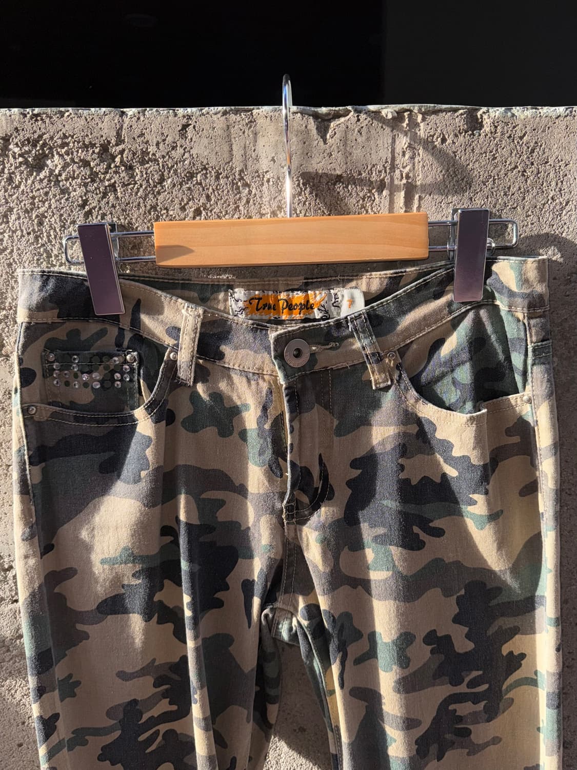 카모 큐빅 팬츠 B164 상품이미지2