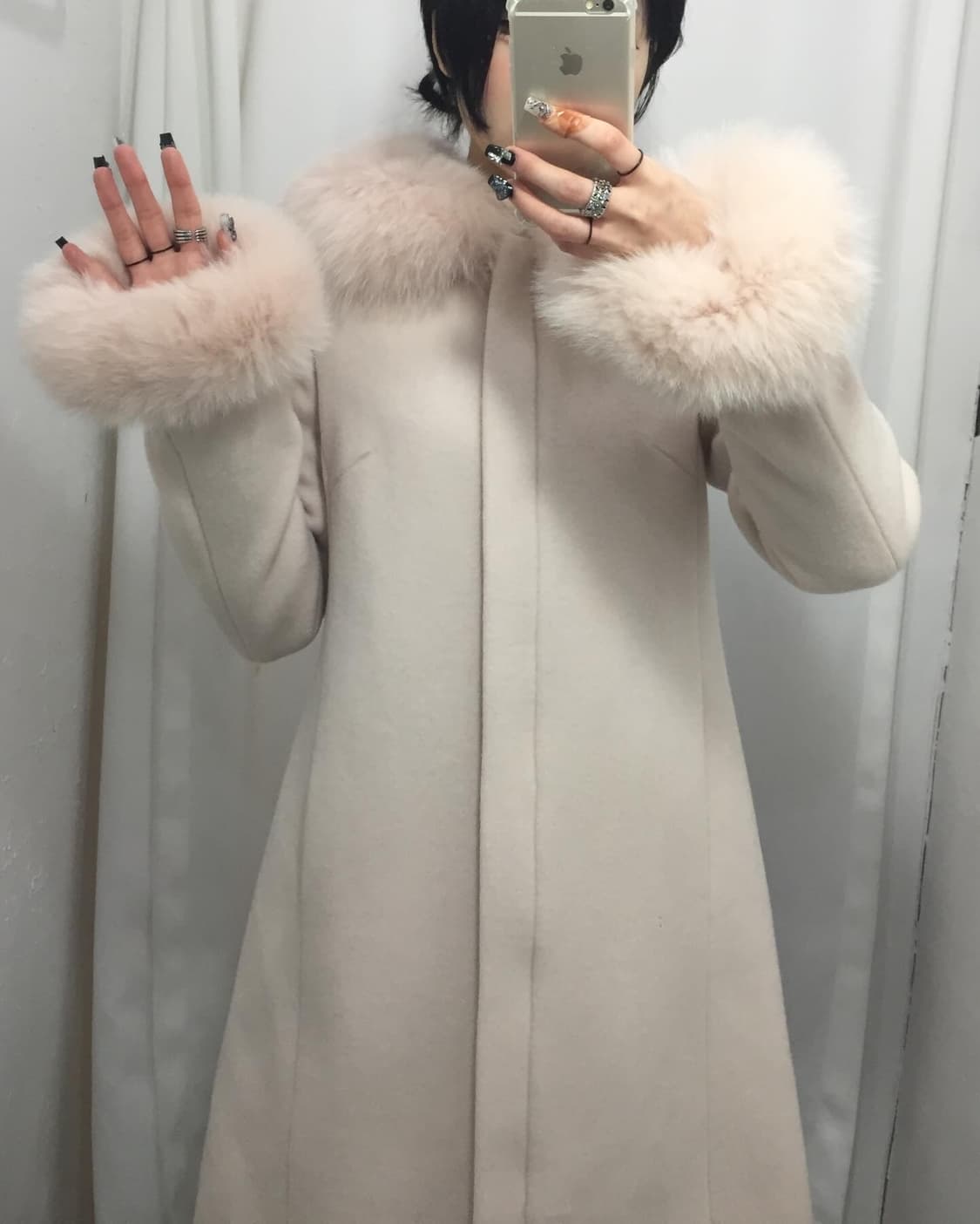 딸기우유 퍼 코트 🍥🩷 상품이미지2