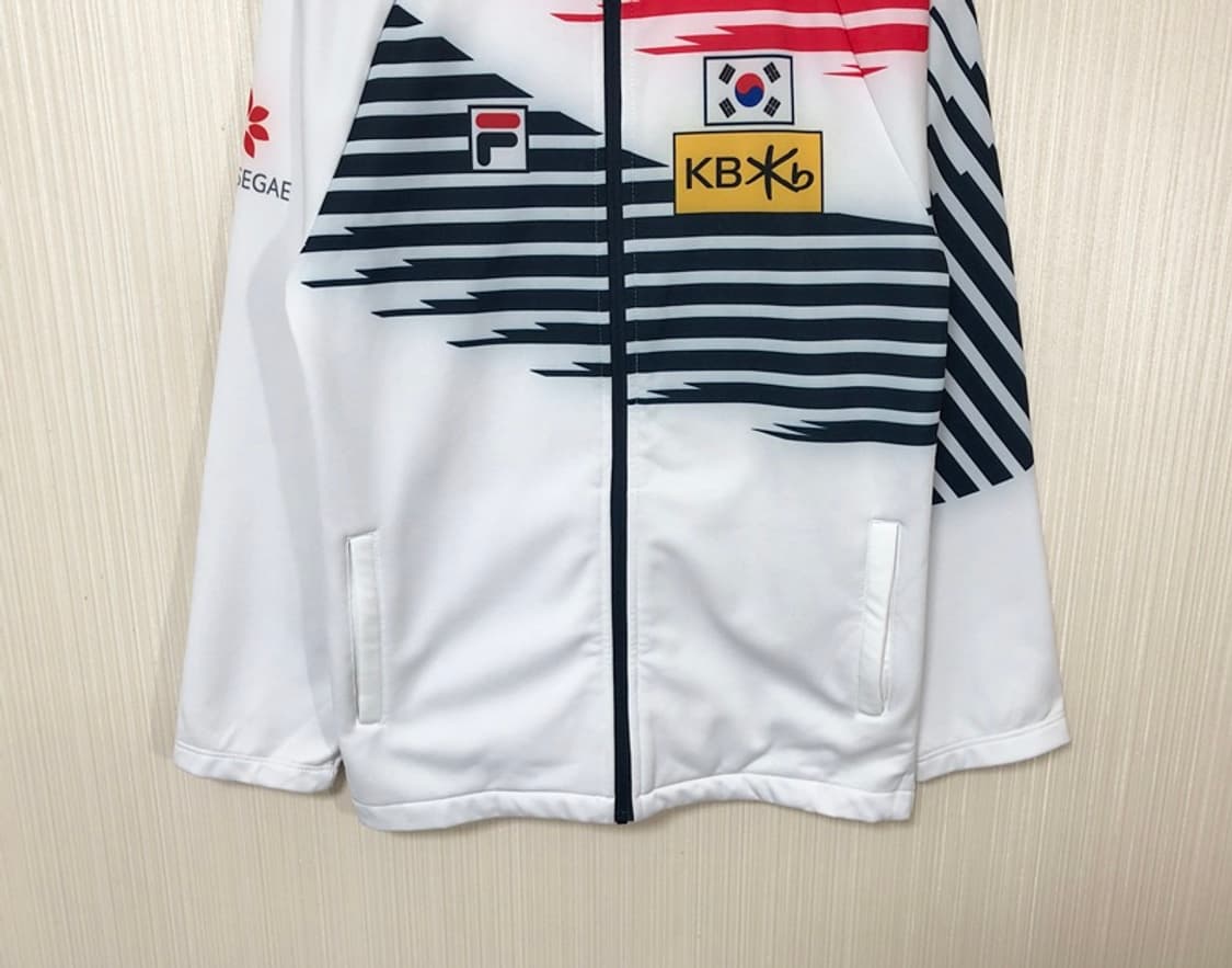 필라국대 국대KOREA 컬링국가대표팀 선수실착 플리스자켓 95 상품이미지3