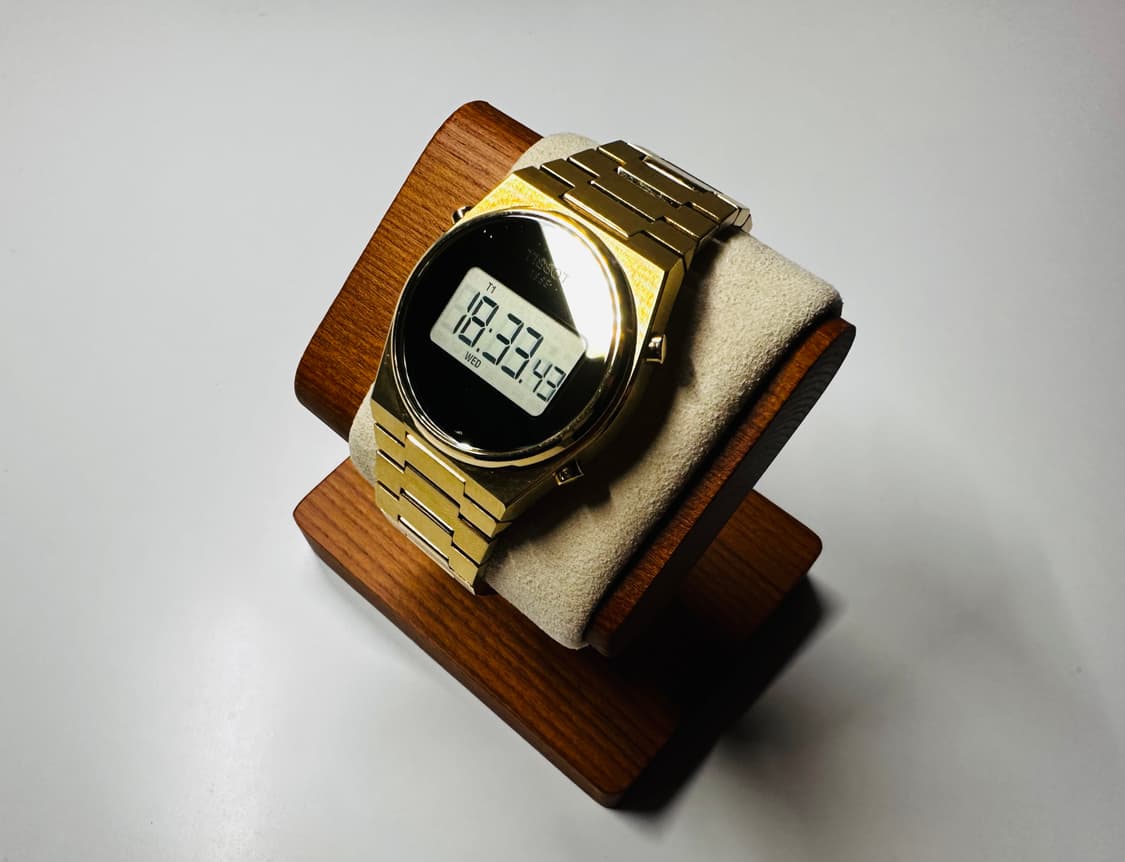 티쏘 PRX 35mm 디지털 금통 쿼츠 시계 판매 상품이미지2