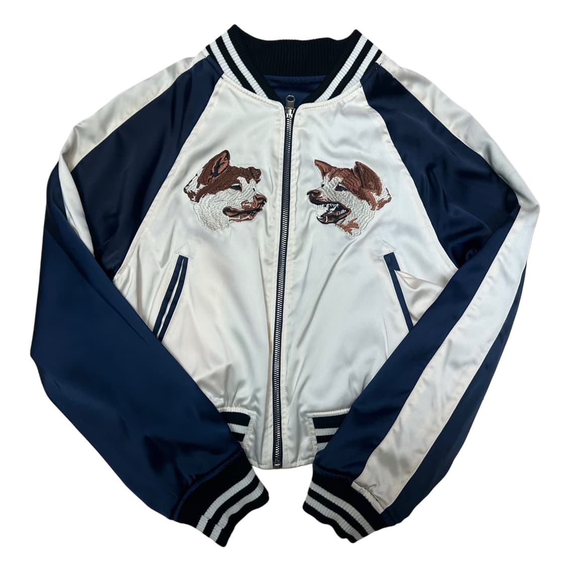 JPN Vintage 리버시블 시부야타이거스카쟌 90 상품이미지2