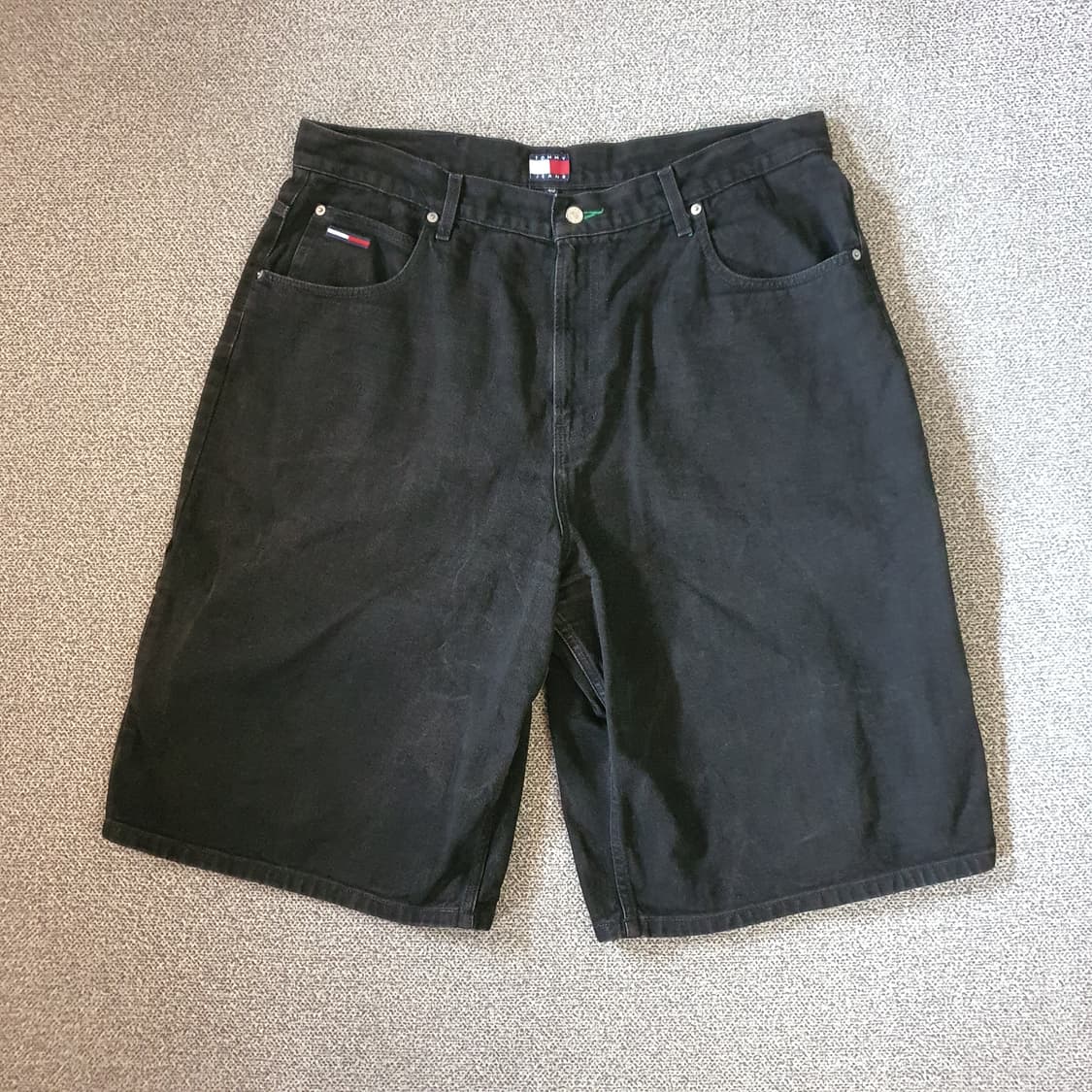 90s타미 힐피거 빈티지 카펜터 데님 숏팬츠 상품이미지2