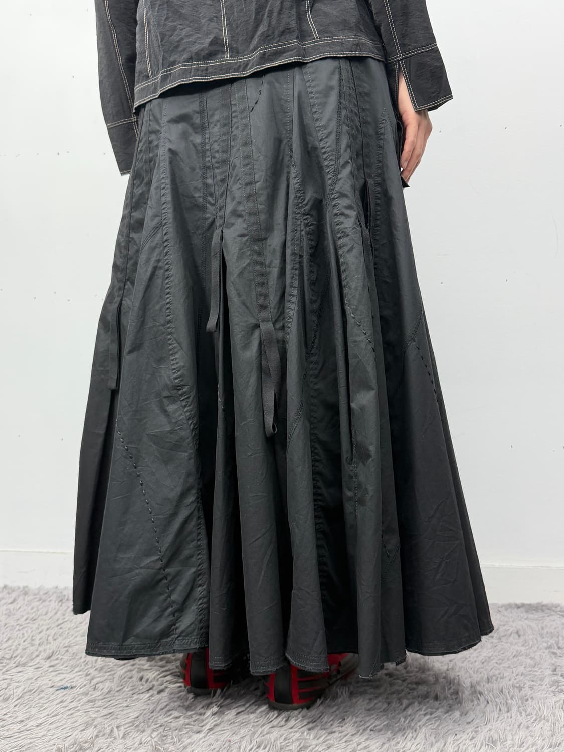 Decoster Panelled Flare Skirt  상품이미지5