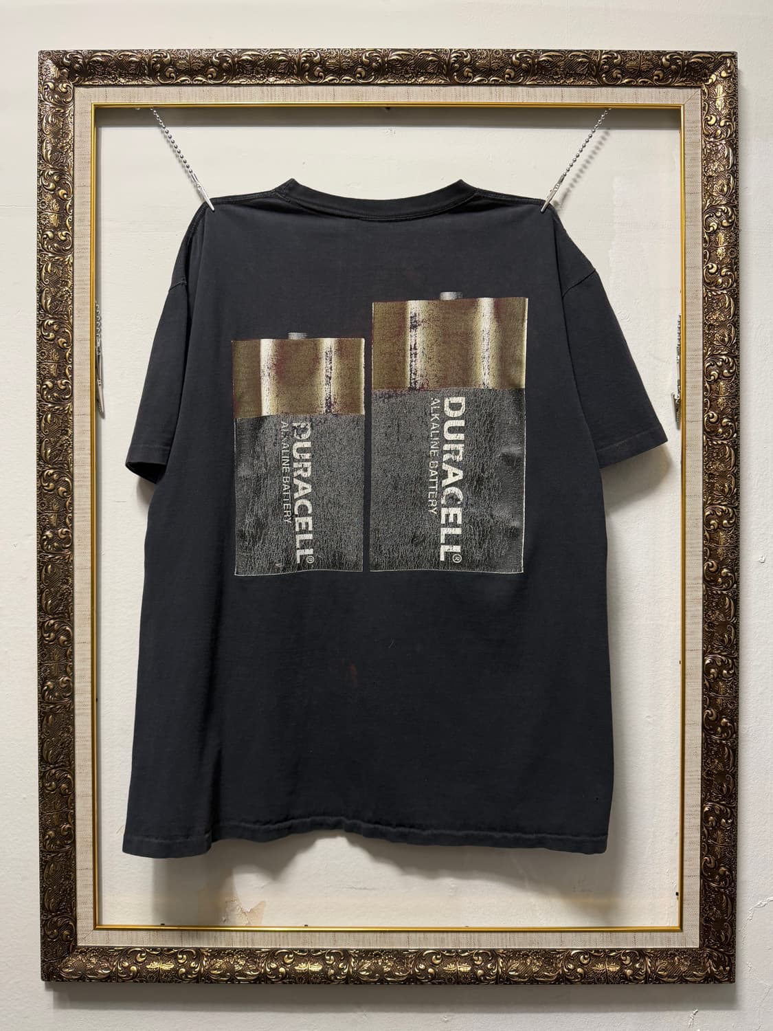 빈티지 90s 듀라셀 배터리 프로모 티셔츠 상품이미지2