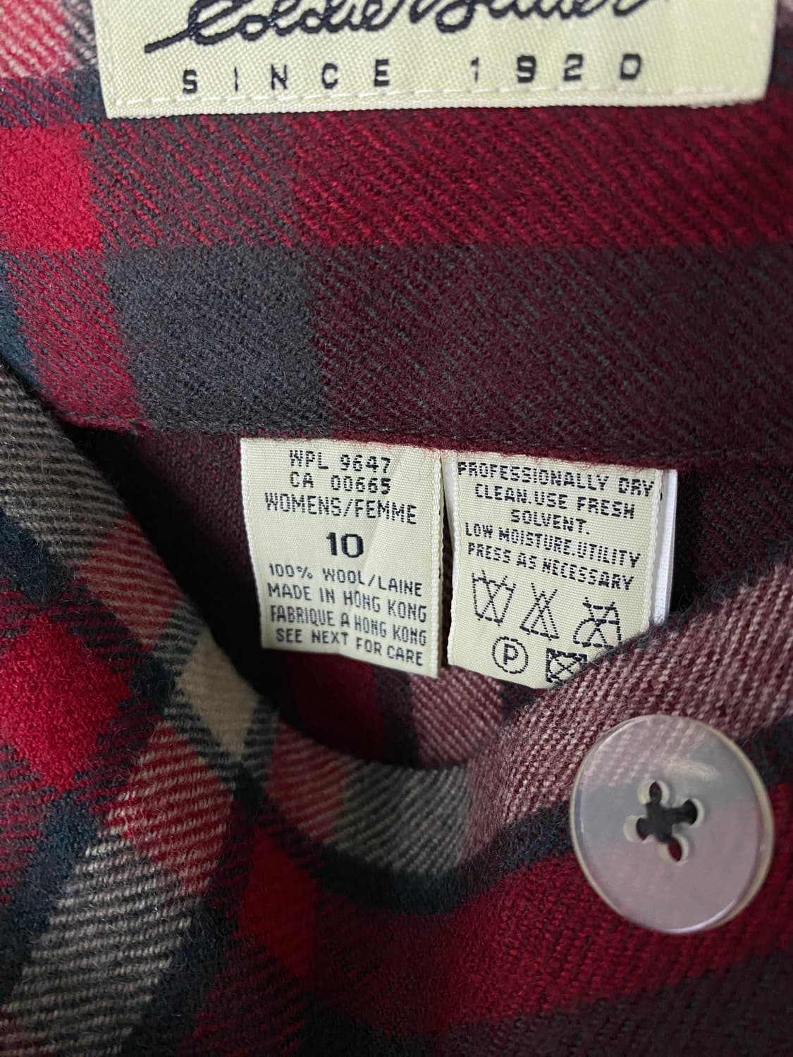 빈티지 EDDIE BAUER 레이어드 울 맥시 스커트 상품이미지10