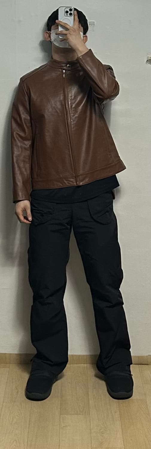 카우레더 바이커자켓 상품이미지6