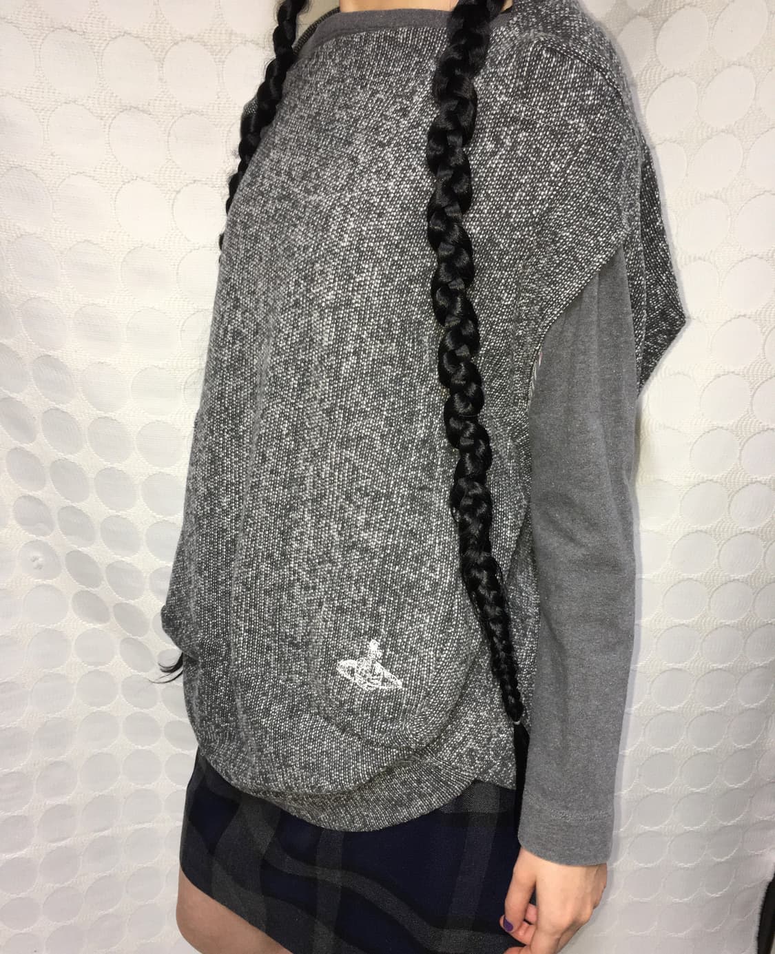 vivienne westwood드레이핑 니트 베스트 상품이미지3