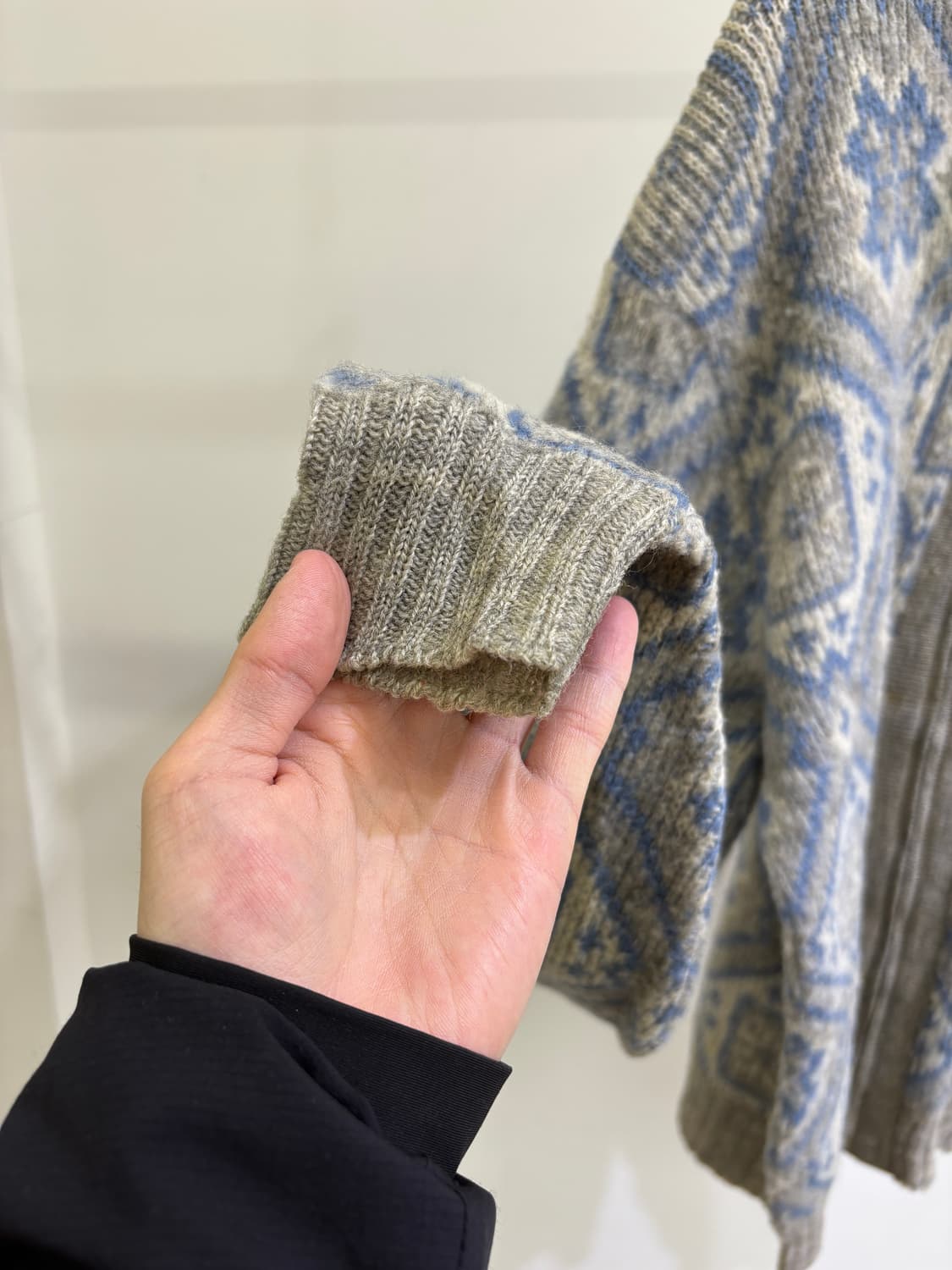 60's REVERE 니트집업 상품이미지4