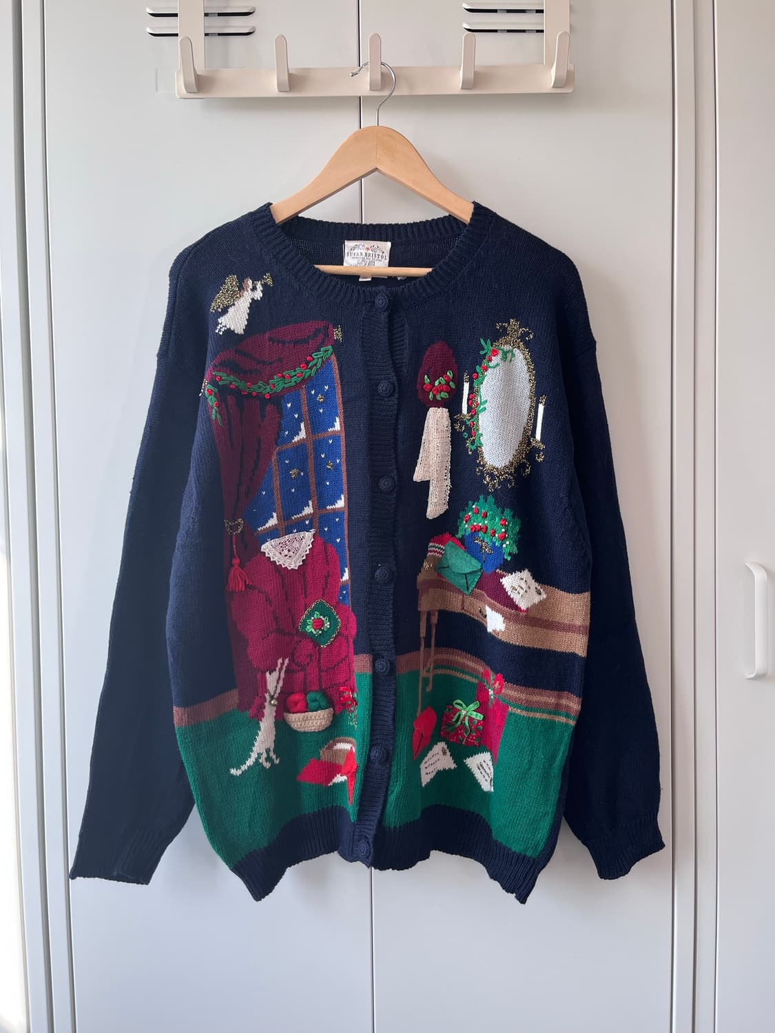 Susan bristol 핸드메이드 크리스마스 니트 가디건 외 1개 상품이미지8