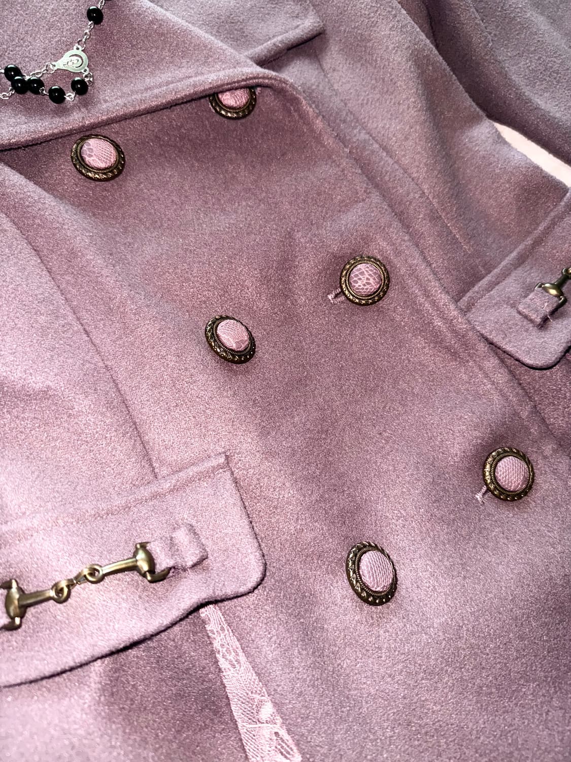 액시즈팜 레이스 롱 코트 일본빈티지 로맨틱고딕 고스로리 앤틱 갸루 대장템 상품이미지2