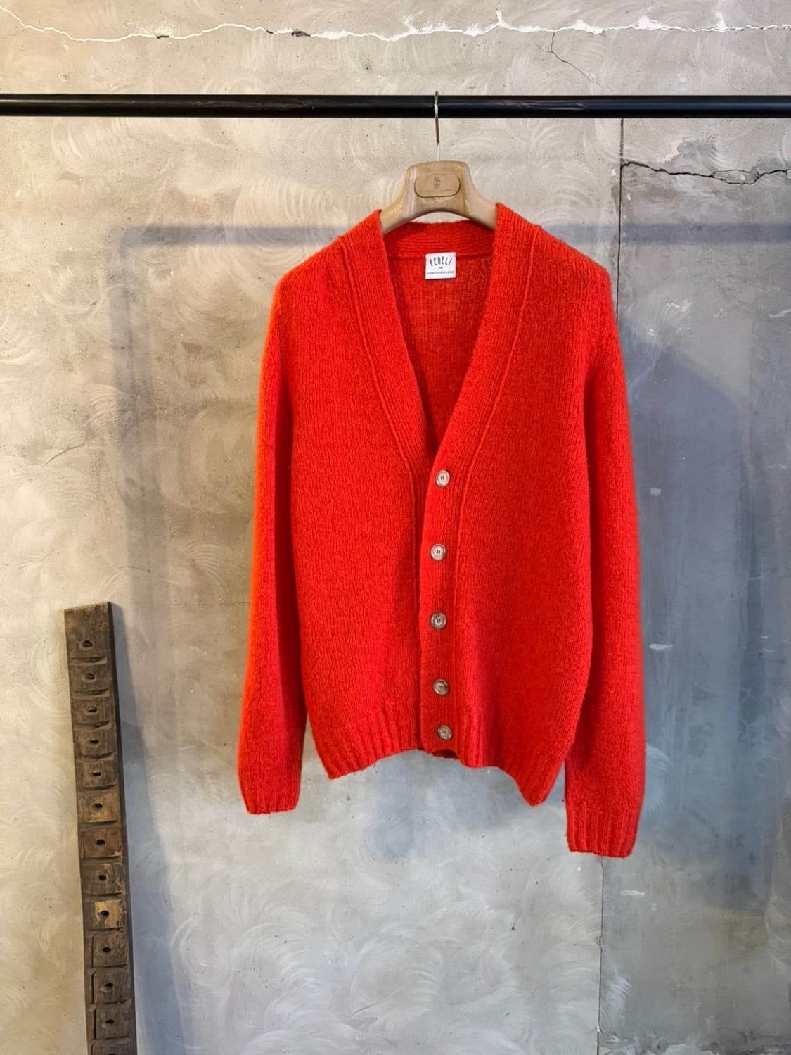 FEDELI 울 캐시미어 알파카 가디건 100 상품이미지8