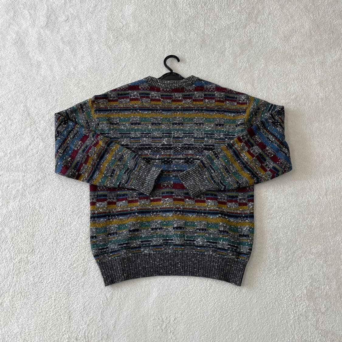 XL 미쏘니 남성 패턴 니트 올드스쿨 105 상품이미지6