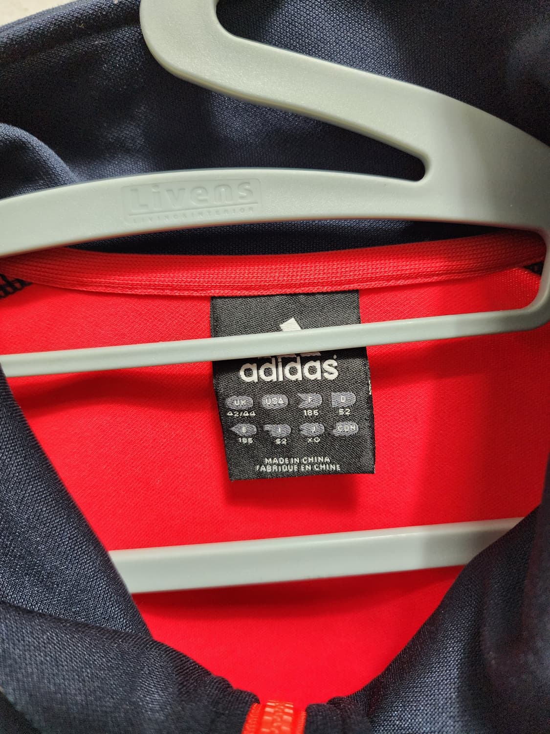 아디다스 일본판 올드스쿨 레드 져지 트랙탑 상품이미지4