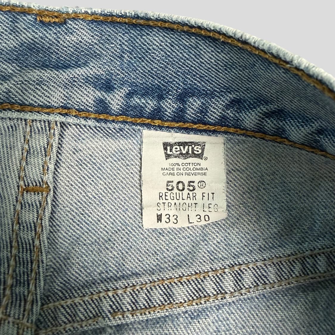 (33)리바이스505 컷오프 데님 반바지 상품이미지9