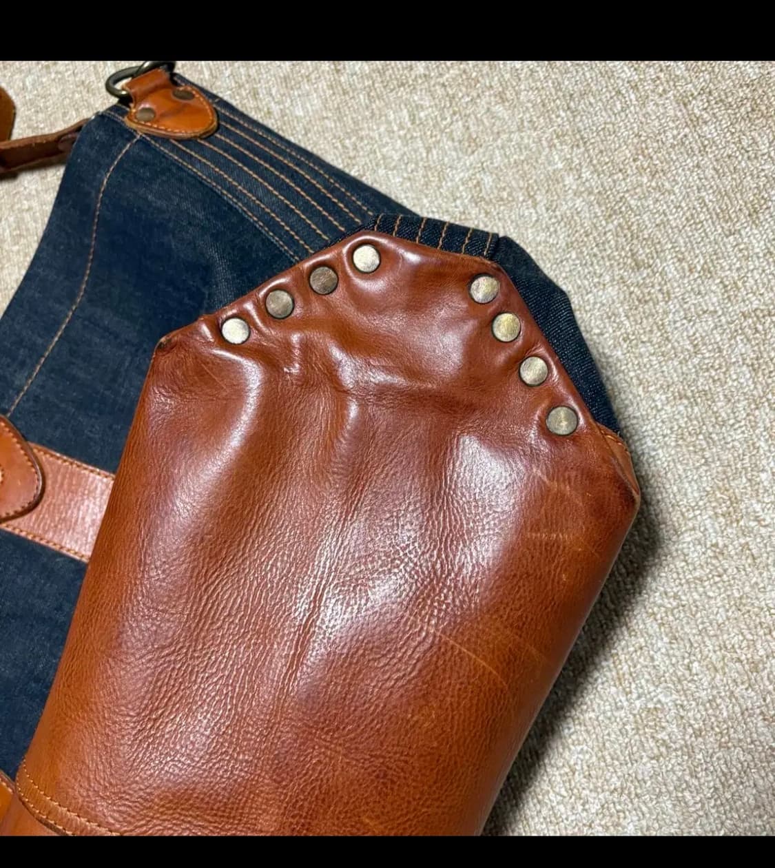RRL 데님 토트백 상품이미지7