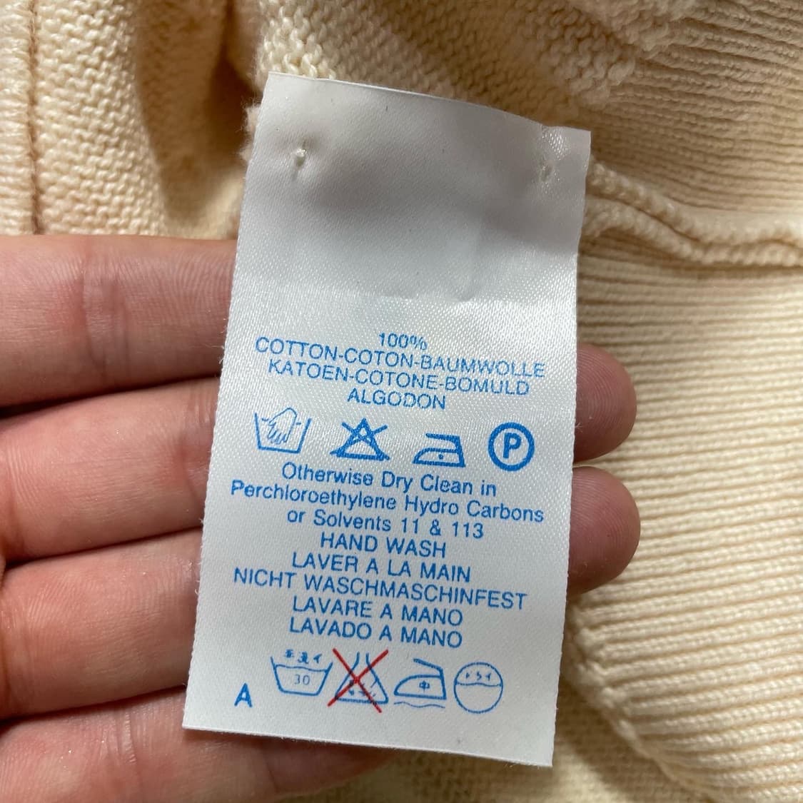 Burberrys 버버리 크레스트 꽈배기 니트 상품이미지7