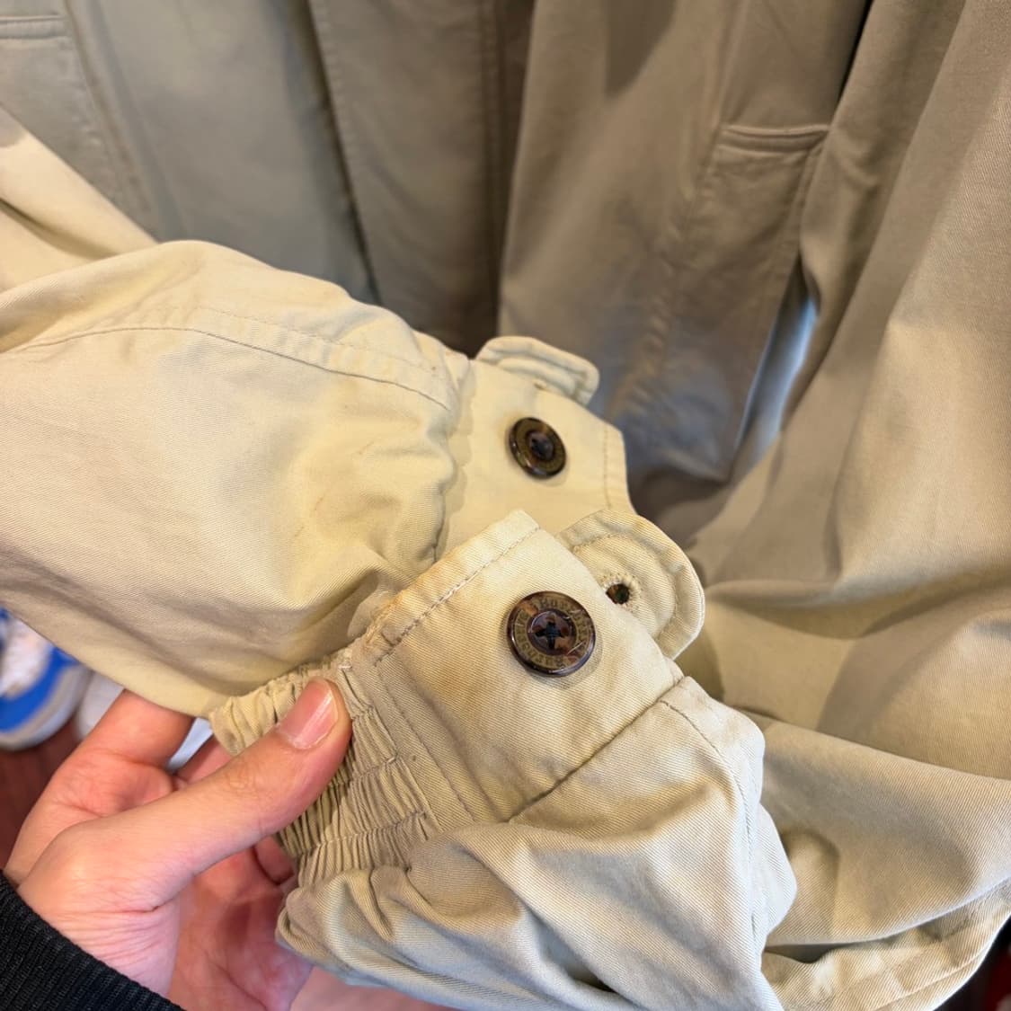 15894 - 버버리 베이지 블루종 자켓 상품이미지8