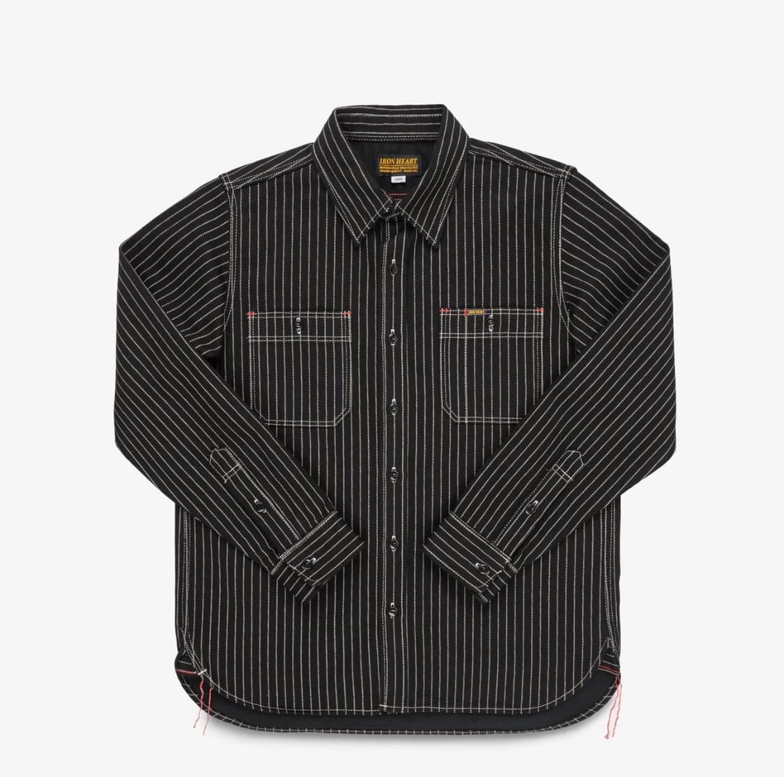 아이언하트 IHSH-266 12oz 데님 와바시 워크셔츠 상품이미지1