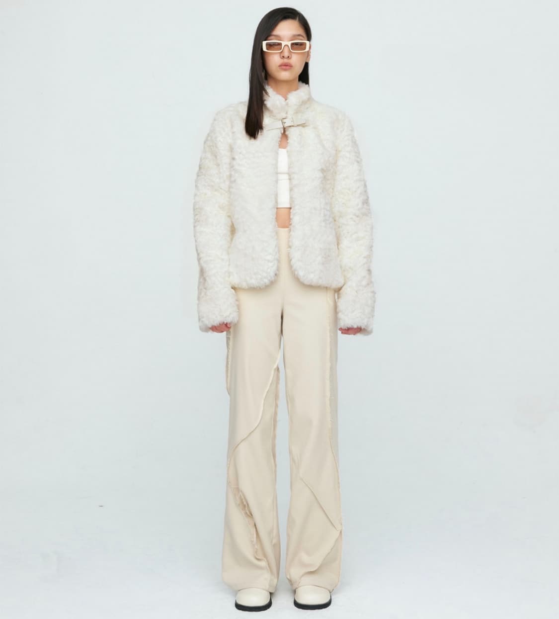 새상품 나체 리버시블 퍼자켓  상품이미지3