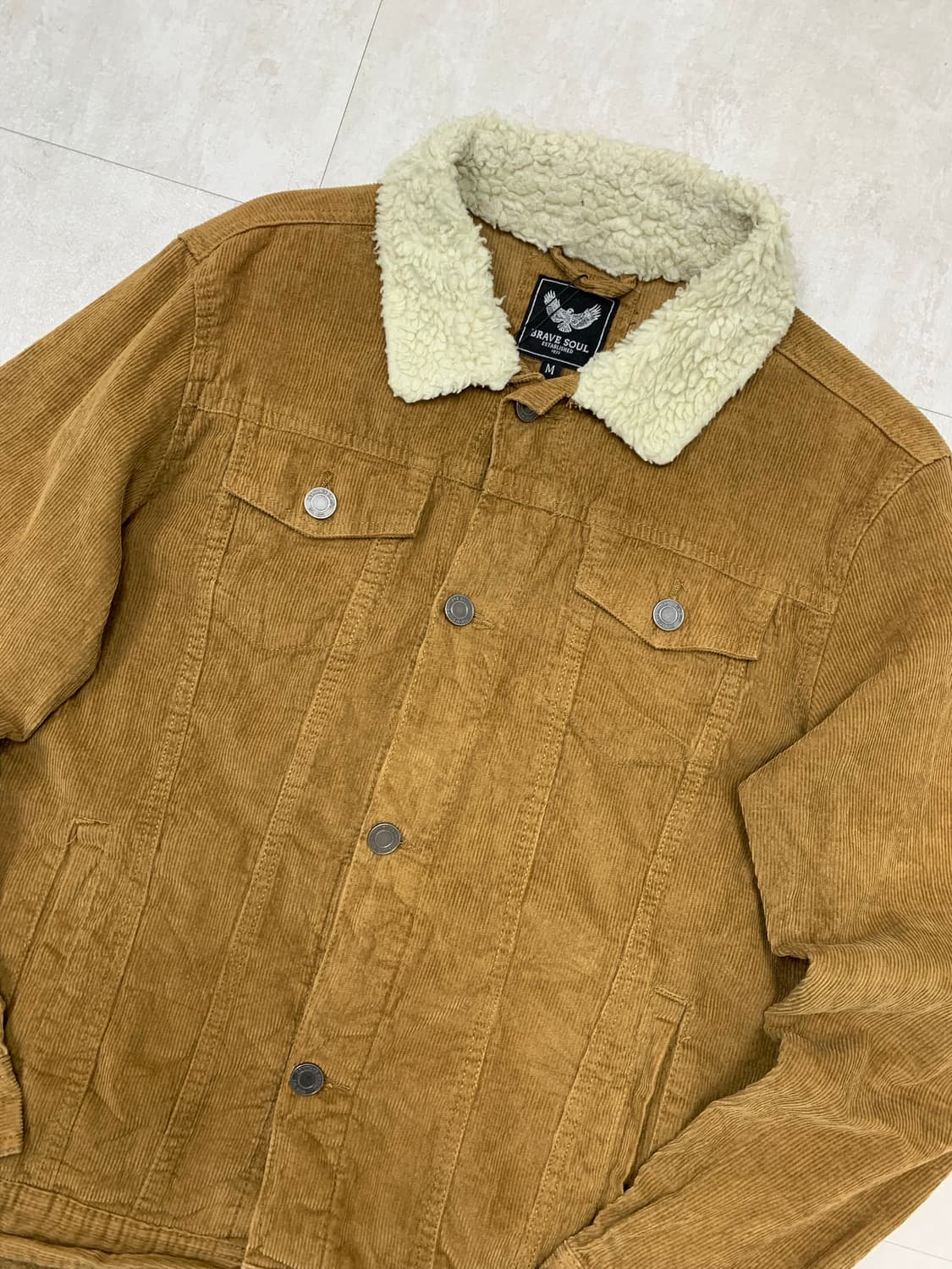 Brave soul 연브라운 코듀로이 자켓 #480 상품이미지2