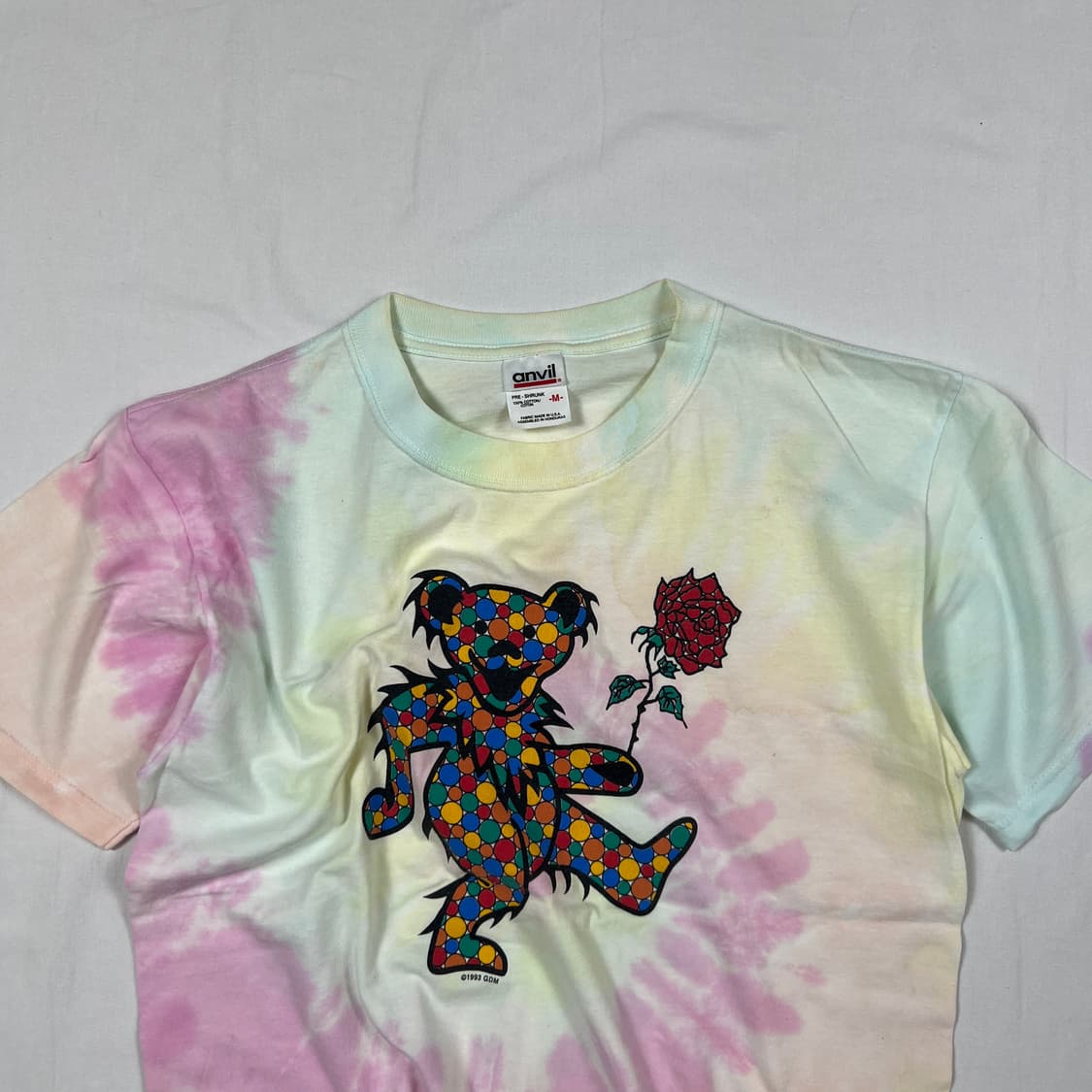 90‘s 93년도 그레이트풀데드 타이다이 반팔티 상품이미지2
