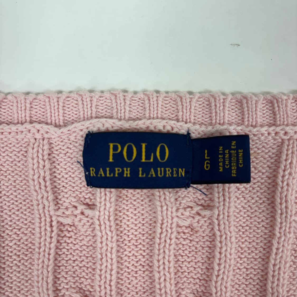 폴로 브이넥 니트 상품이미지7