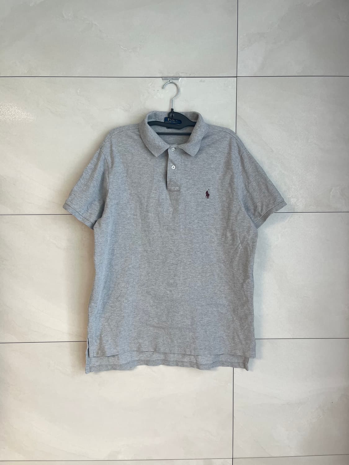 폴로 랄프로렌 포니 카라 PK 셔츠 그레이 (L size)  상품이미지1