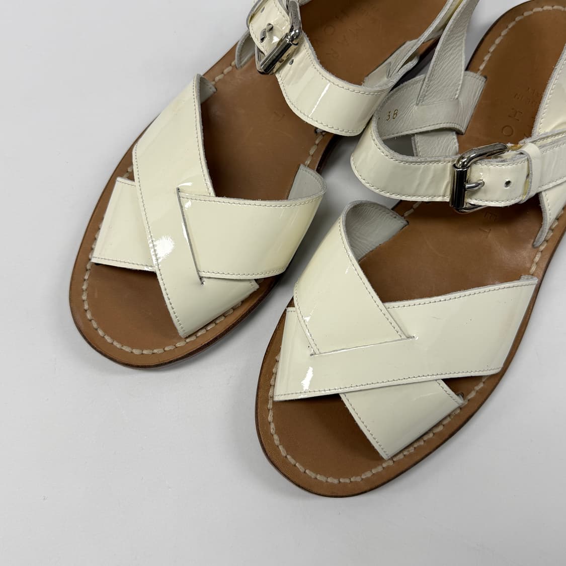 Margaret Howell enamel sandal 상품이미지4