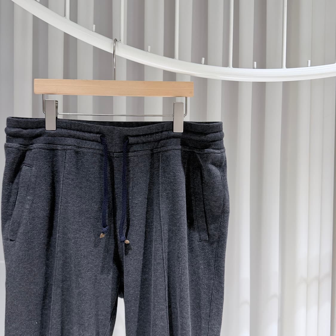 (A+/XXL,XL) / 브루넬로 쿠치넬리 코튼 나일론 그레이 셋업 상품이미지7