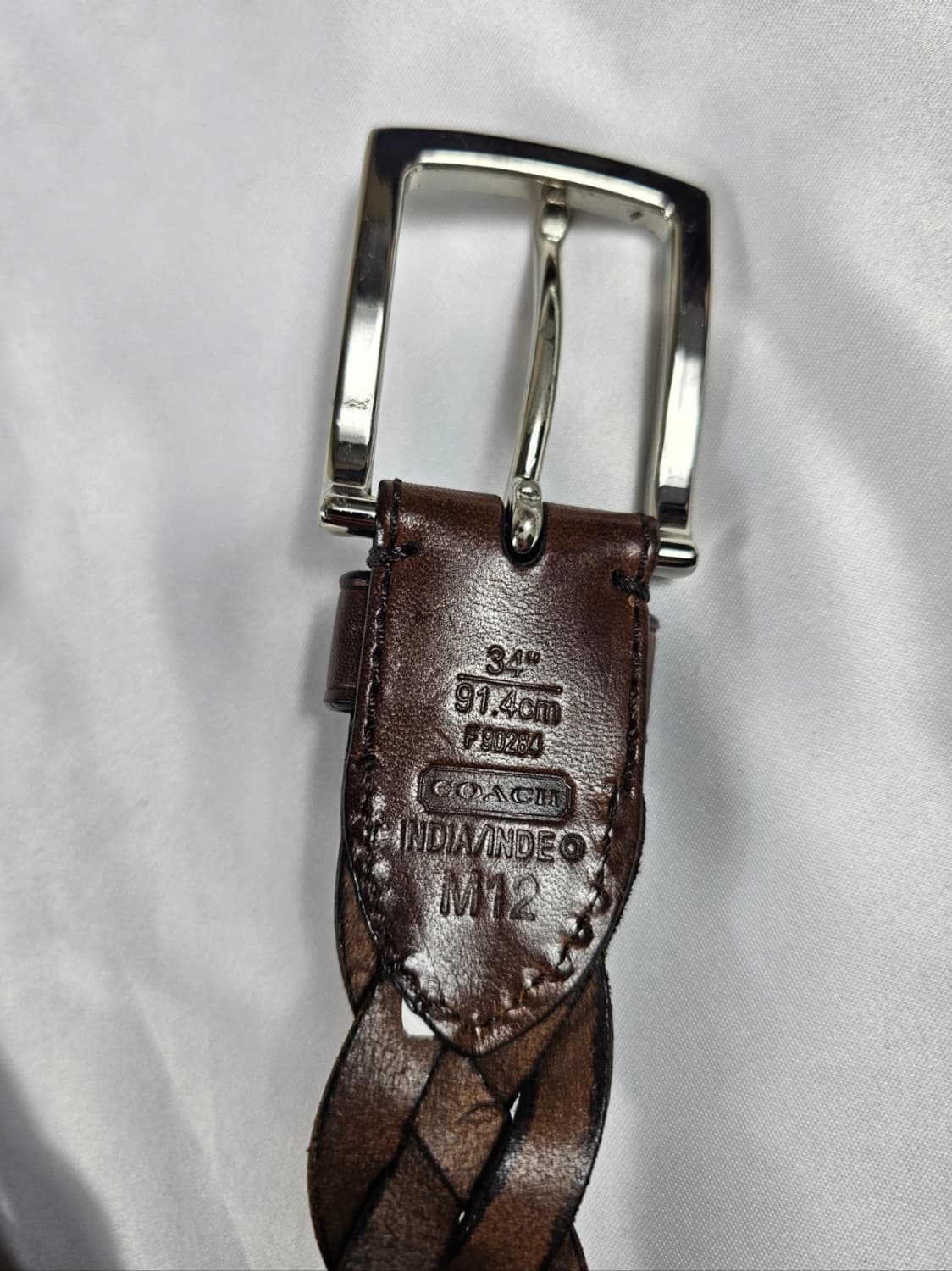 코치꽈배기벨트 상품이미지3