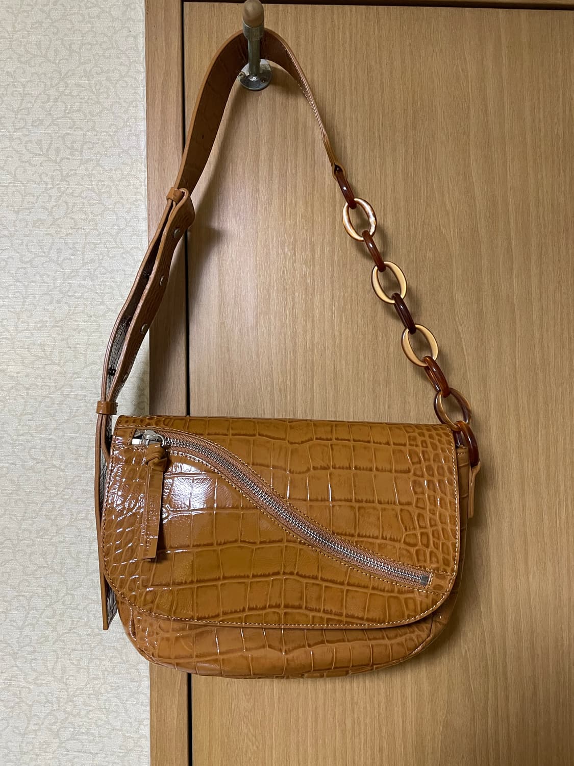 마뗑킴 할리우드백 브라운 / 사용감X 상품이미지2