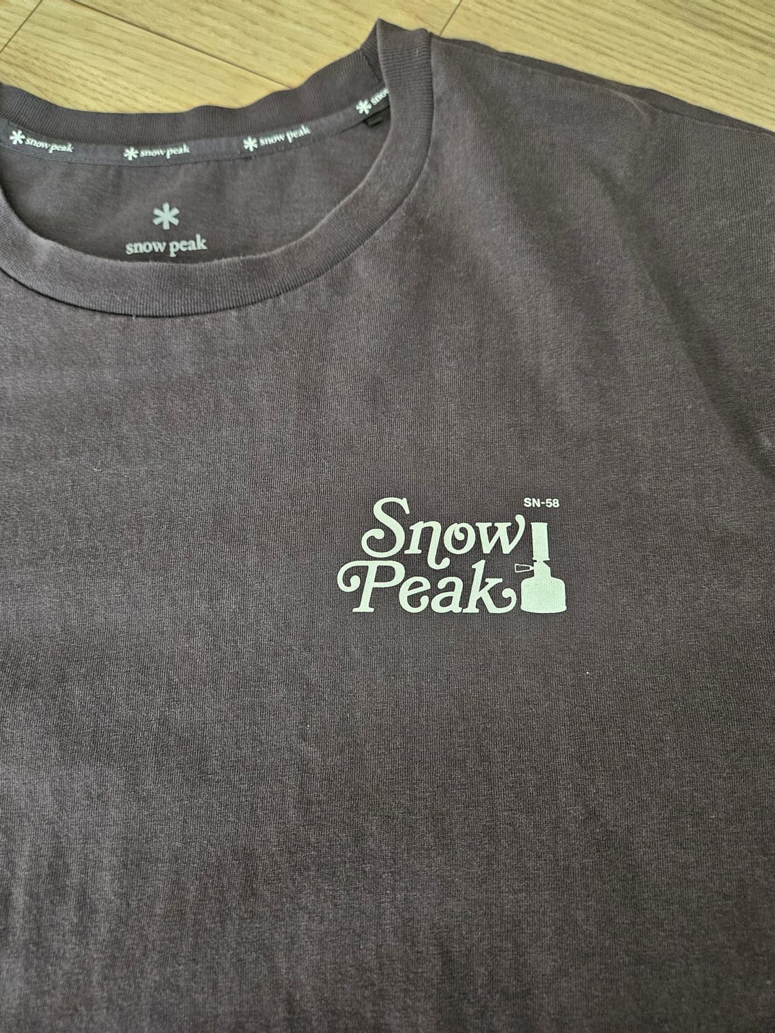 스노우피크 SN-58 티셔츠 XL(105)  상품이미지3