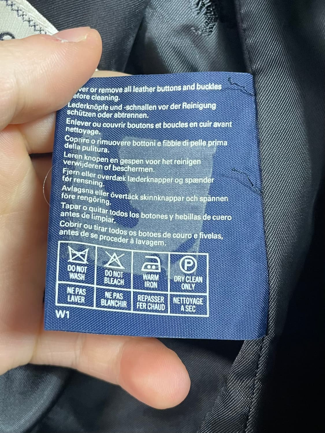 버버리 우먼스 금장 더블 울 블레이저 (on.470) 상품이미지8