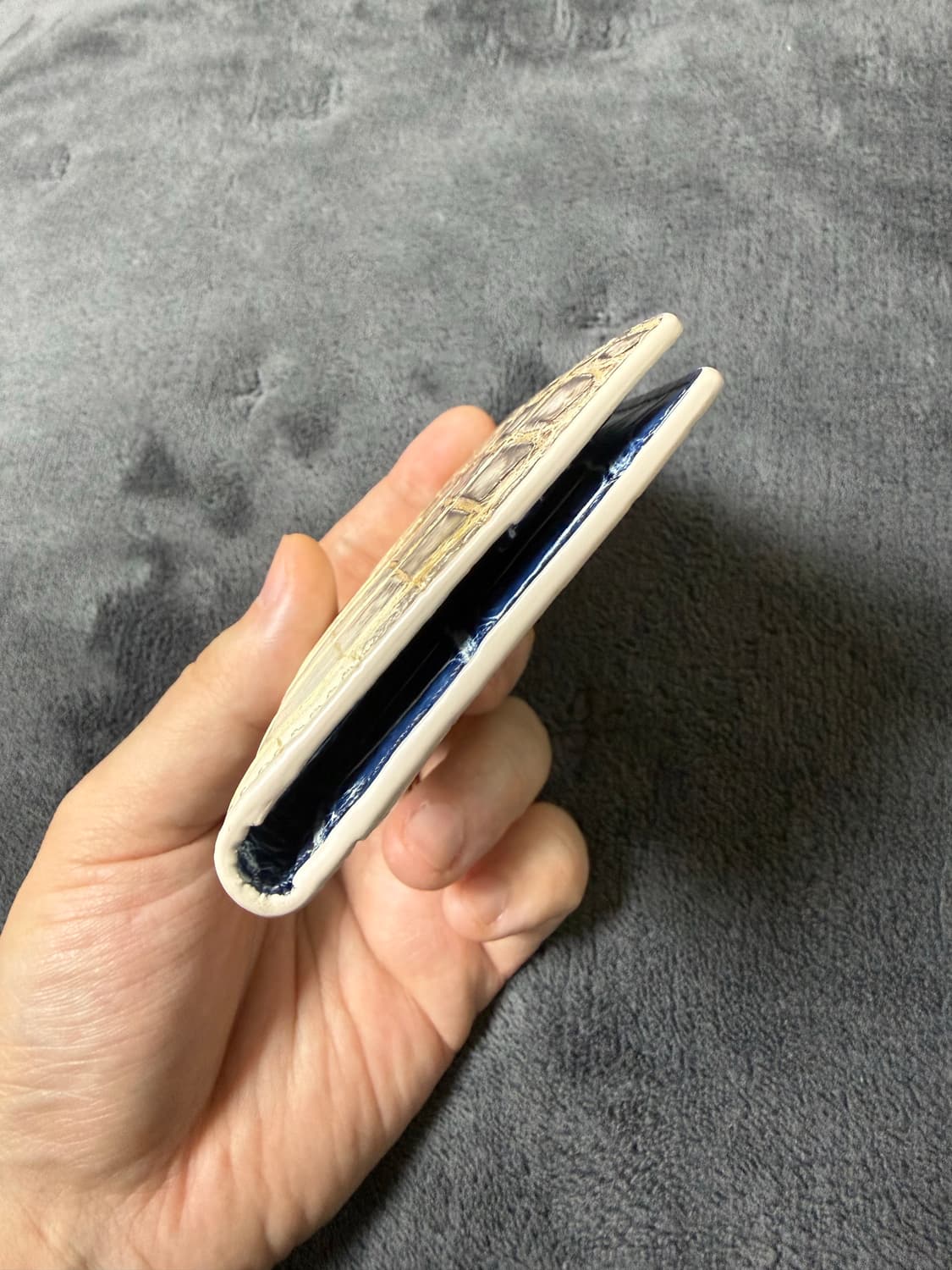 인피니토 악어가죽 카드지갑 상품이미지6