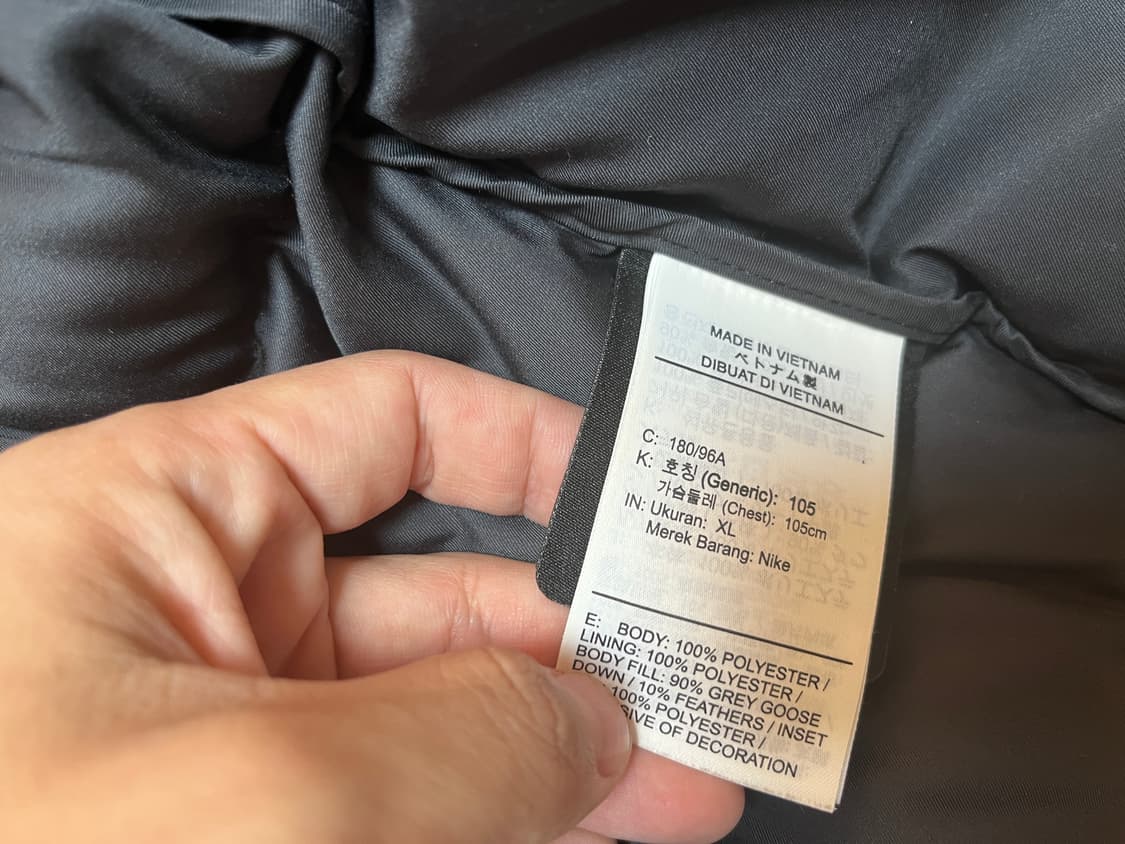 나이키 녹타 패딩 아시아 XL 상품이미지8