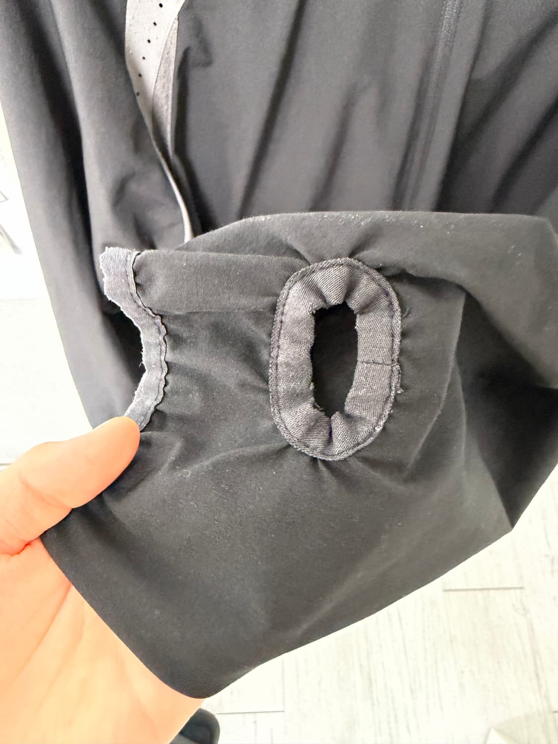 산산기어 러닝 자켓 블랙 22ss 상품이미지8