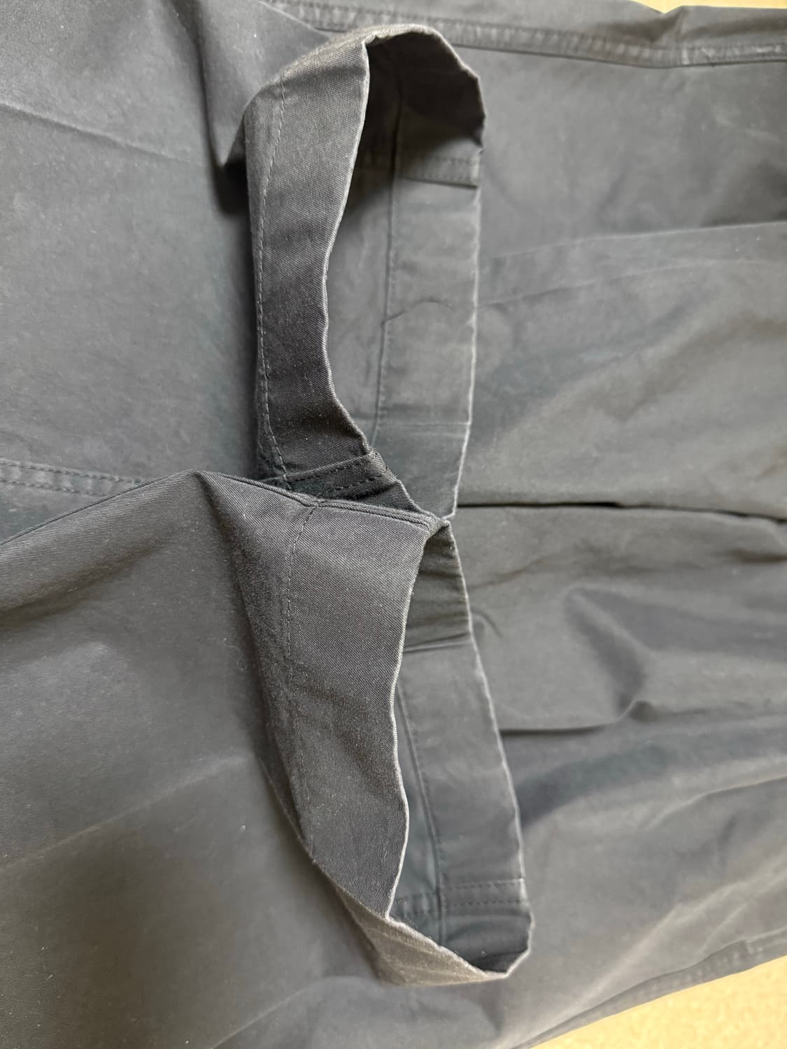 어나더오피스 22AW 산티아고 치노팬츠 (제트블랙) 00사이즈 상품이미지5