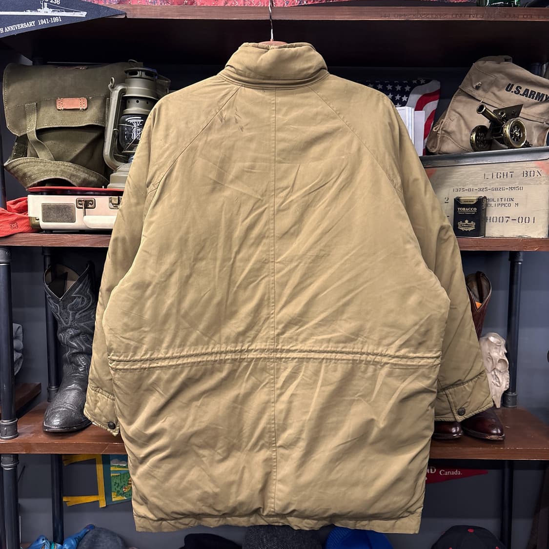 90s 크리스찬디올 밀리터리 덕다운 코튼 필드 파카 N168 상품이미지2