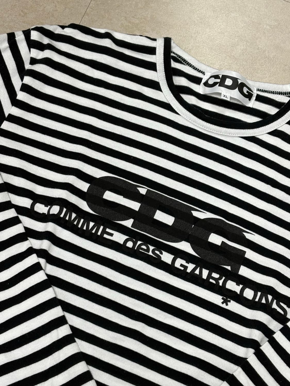 [XL] CDG 스트라이프티 상품이미지2
