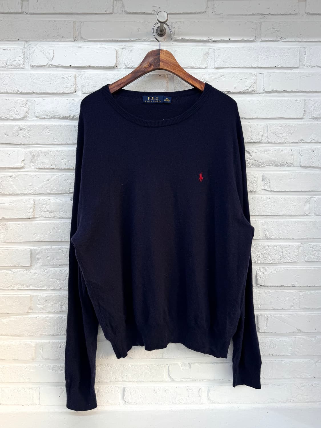 폴로 네이비 니트 상품이미지3