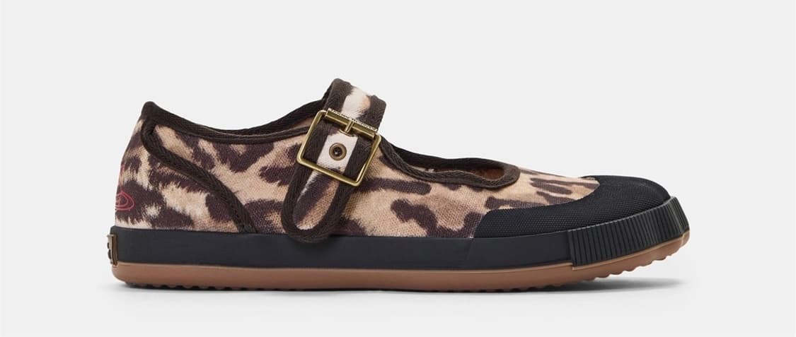 [38]비비안웨스트우드 25fw Gym 메리제인 슈즈/레오파드 상품이미지4